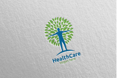 Organic Health Care Medical Logo 29