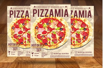 Pizzaria Fast Food Flyer