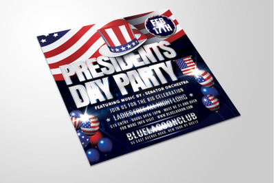 Presidents Day Flyer