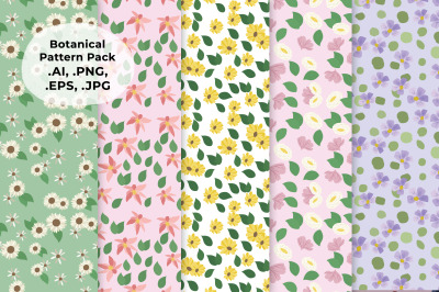 Botanical Pattern Pack