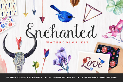 Enchanted Watercolor Kit