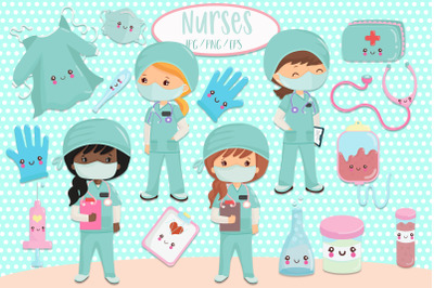 Nurses clipart