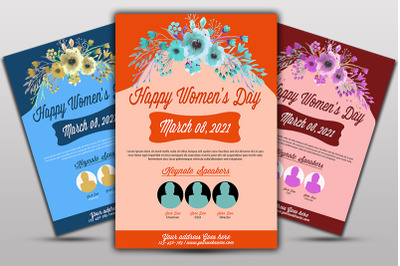 Happy Women day Flyer