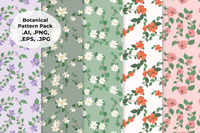 Botanical Pattern Pack