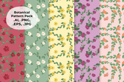 Botanical Pattern Pack