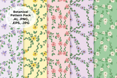 Botanical Pattern Pack