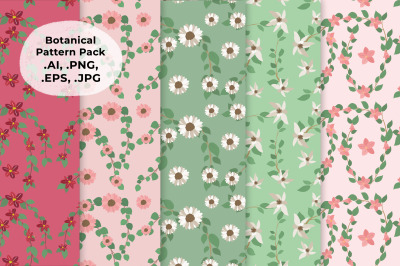 Botanical Pattern Pack