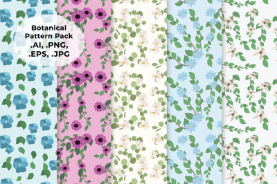 Botanical Pattern Pack