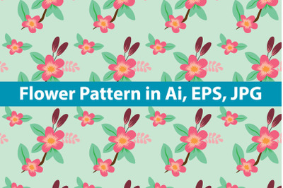 Flower Pattern Vector Design