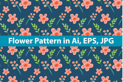 Cute Flower Art Patterns Character