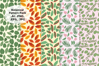 Botanical  Pattern Pack