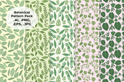 Botanical  Pattern Pack