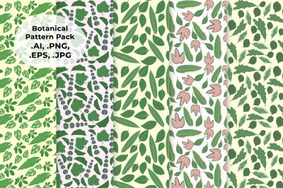 Botanical  Pattern Pack