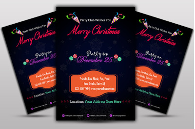 Christmas Event&nbsp;Flyer