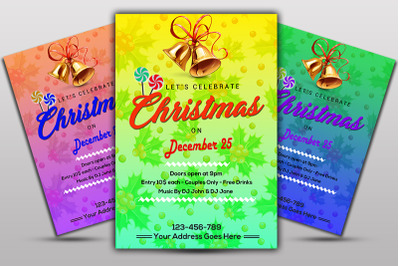 Christmas Party Flyer Template