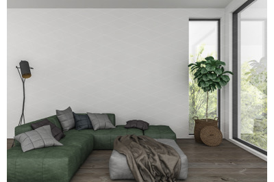 Interior scene - artwork background - interior mockup