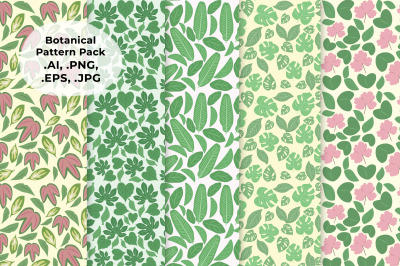 Botanical  Pattern Pack