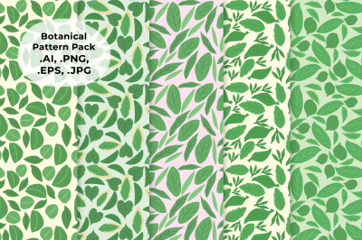 Botanical  Pattern Pack