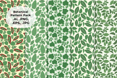 Botanical  Pattern Pack