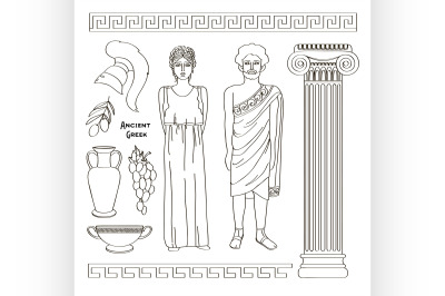 Ancient Greek traditional costumes