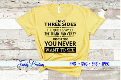 I Have Three Sides