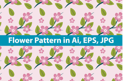 Art Flower Pattern Character