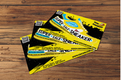 Sneaker Store Flyer