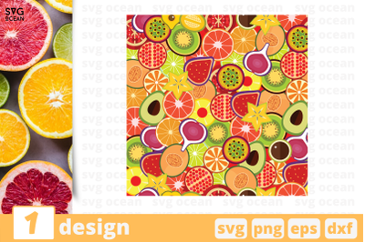 1 FRUITS svg pattern, food&nbsp;cricut svg