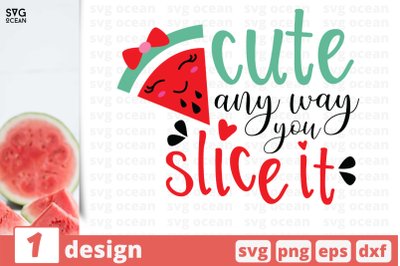 1 SLICE WATERMELON svg bundle, watermelon&nbsp;cricut svg