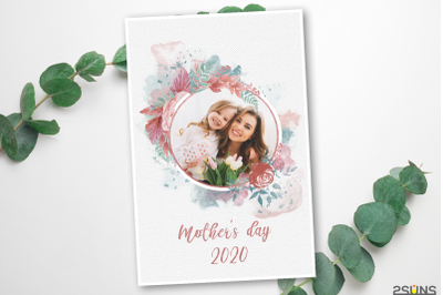 Mother&#039;s Day Digital Photoshop Template