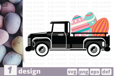 1 EASTER TRUCK svg bundle, truck&nbsp;cricut svg