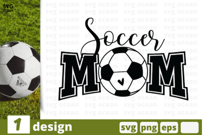 1 SOCCER MOM svg bundle, sport&nbsp;cricut svg