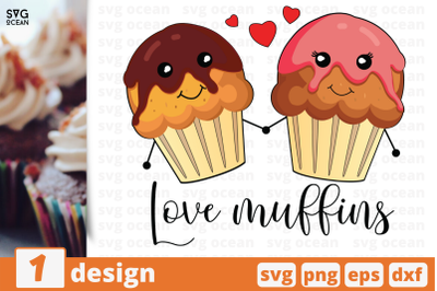 1 MUFFINS svg bundle, food&nbsp;cricut svg