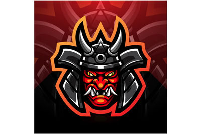 Oni esport mascot logo