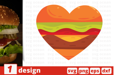 1 HEART svg bundle, burger&nbsp;cricut svg