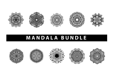 Mandala Black and Grey
