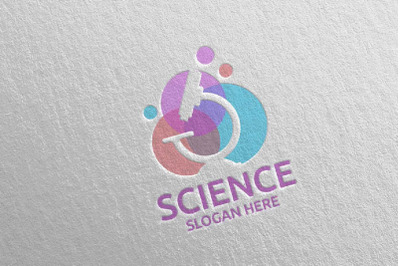 Science and Research Lab Logo Design 2