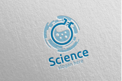 Science and Research Lab Logo Design 4