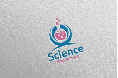 Science and Research Lab Logo Design 5