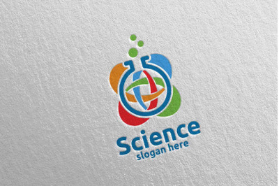 Science and Research Lab Logo Design 6