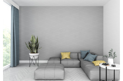 Interior scene - artwork background - interior mockup