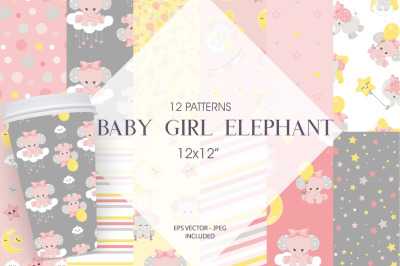 Baby girl elephant