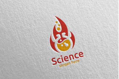 Science and Research Lab Logo Design 11