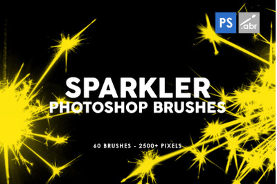 60 Sparkler Photoshop Stamp Brushes