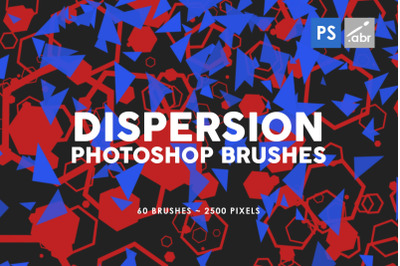 60 Dispersion Photoshop Stamp Brushes