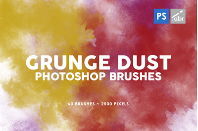 60 Grunge Dust Photoshop Stamp Brushes