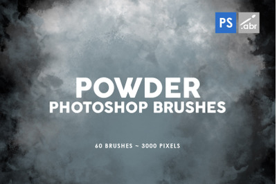 60 Powder Photoshop Stamp Brushes