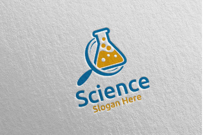 Science and Research Lab Logo Design 15