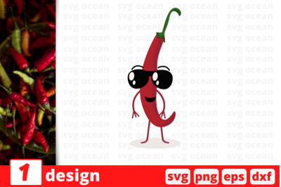 1 CHILI PEPPER&nbsp;svg bundle, vegetables&nbsp;cricut svg