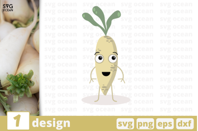 1 WHITE RADISH svg bundle, vegetables&nbsp;cricut svg